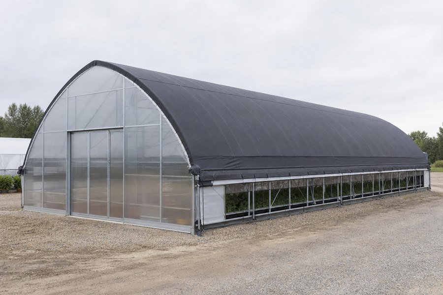 Factory source Multi Span Greenhouses - Single-span greenhouse with blackout system – Chengfei