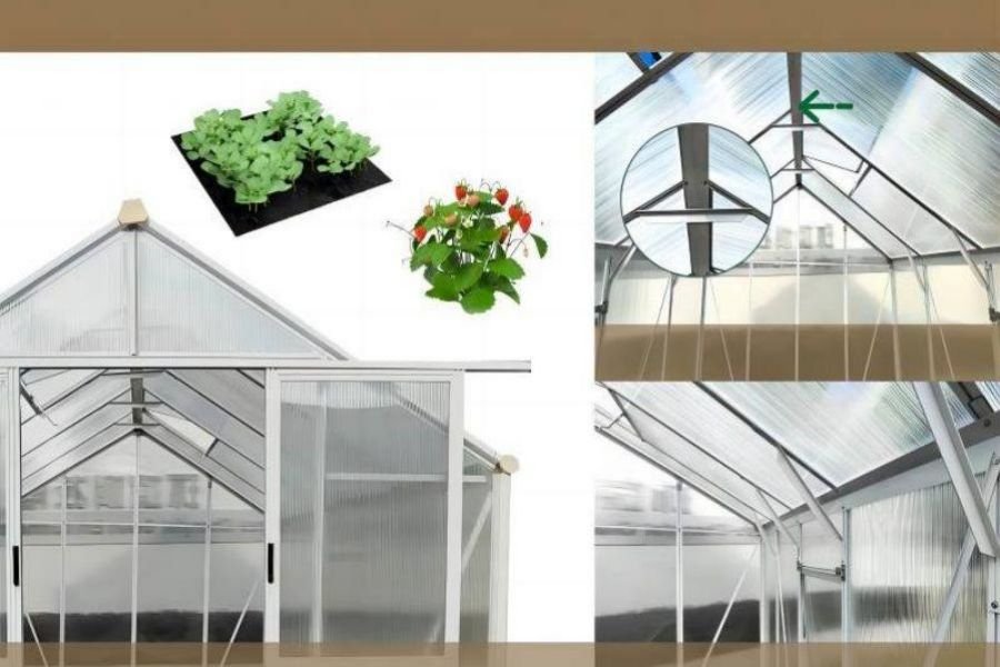 ODM Mini DIY Outdoor and backyard Garden Greenhouse for Amazon/Walmart/eBay