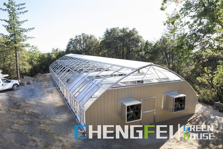 100% dark environment blackout hemp Greenhouse