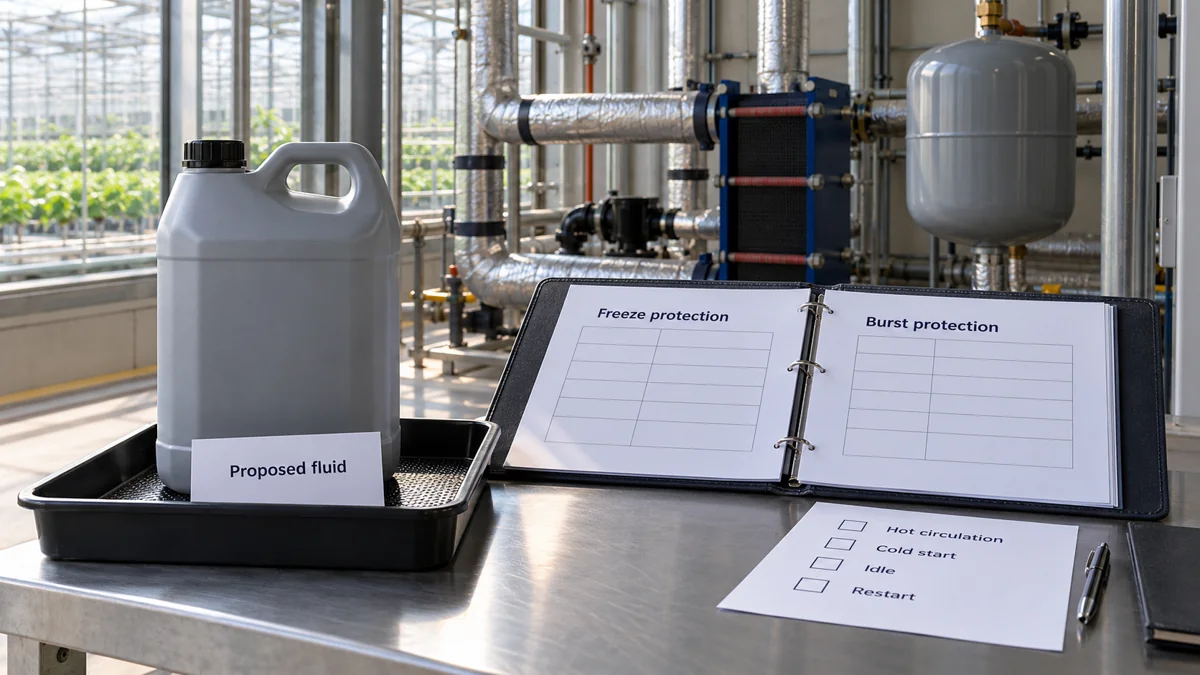 Conceptual review of heating-fluid claims across four operating states