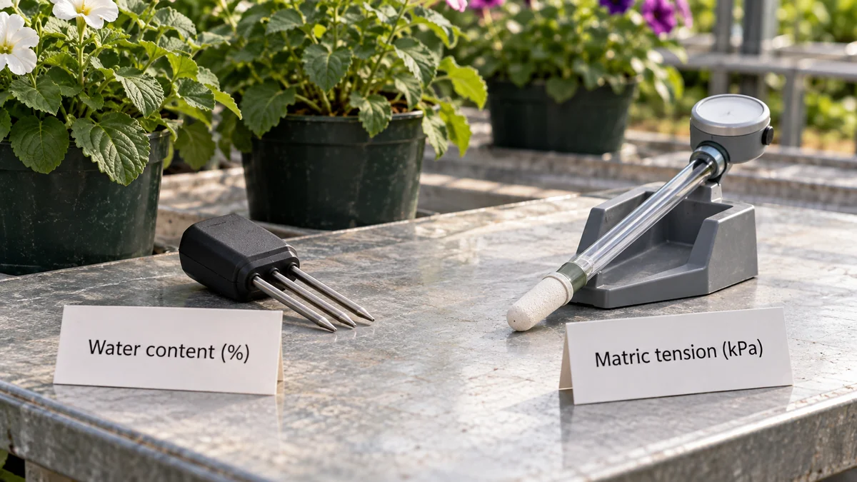 Conceptual root-zone sensors with separate water-content and matric-tension unit cards