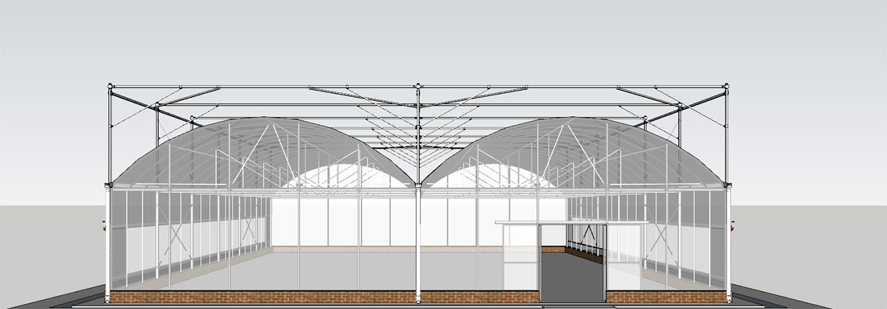 Multi-span-plastic-film-greenhouse-structure-(1)