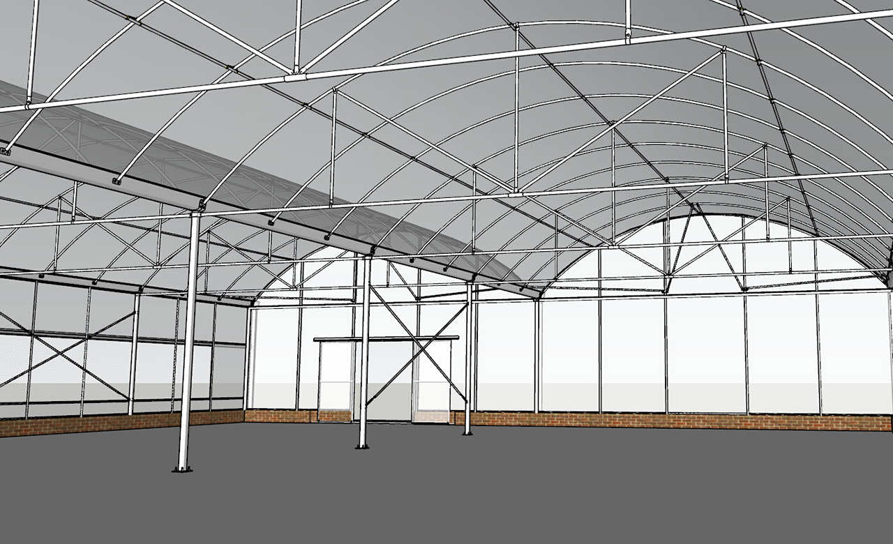 Multi-span-platic-film-greenhouse-structure-(2)