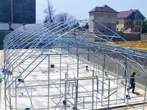 Blackout greenhouse in Tajikistan - project view 4