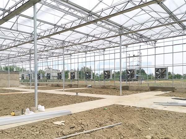 Glass greenhouse project in Chengdu, China - project view 5
