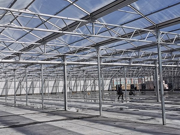 Glass greenhouse project in Gansu, China - project view 6