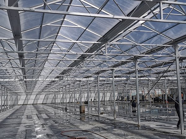 Glass greenhouse project in Gansu, China - project view 7