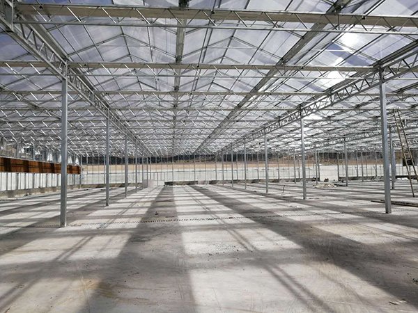 Glass greenhouse project in Italy - project view 5