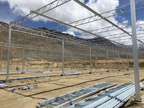 Glass greenhouse project in Italy - project view 7
