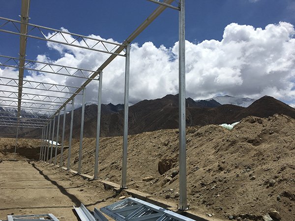 Glass greenhouse project in Italy - project view 8