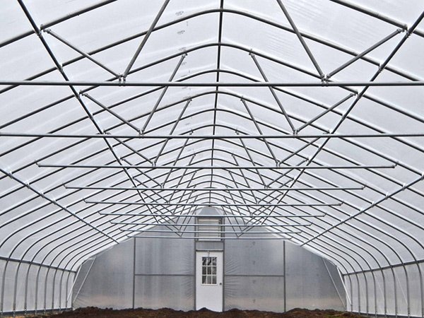 Gothic tunnel greenhouse project in Norway - project view 4