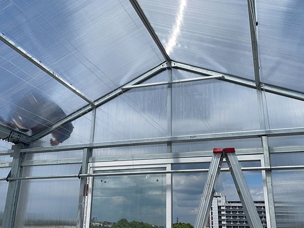 Mini garden PC sheet greenhouse project in Chengdu - project view 6