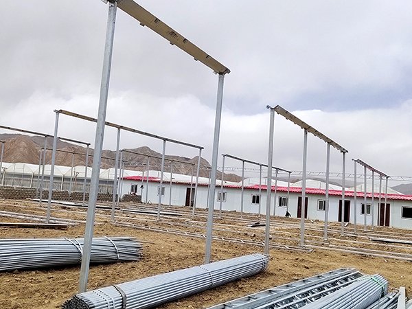 Plastic film greenhouse project 2 in Tibet, China - project view 8