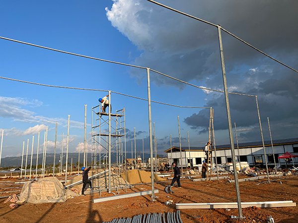 Plastic film greenhouse project in Gansu, China - project view 7