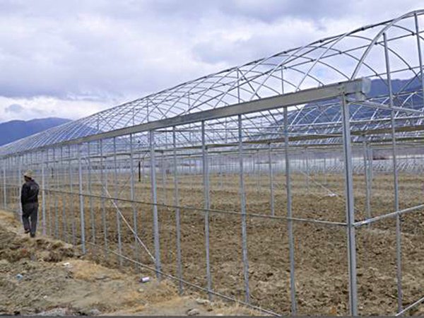 Plastic film greenhouse project in Tibet, China - project view 6