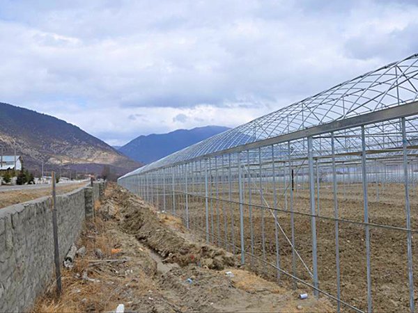 Plastic film greenhouse project in Tibet, China - project view 7