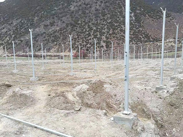 Plastic film greenhouse project in Tibet, China - project view 8