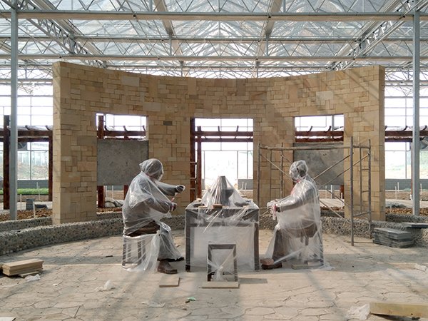 Sightseeing glass greenhouse in Australia - project view 5