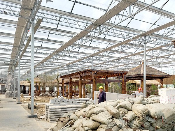 Sightseeing glass greenhouse in Australia - project view 7