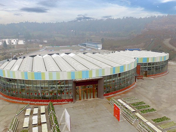 Sightseeing glass greenhouse project 2 in Sichuan, China - project view 4