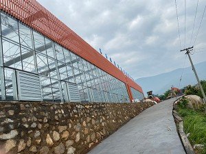 Sightseeing glass greenhouse in Sichuan, China - project view 3